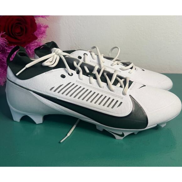 Nike Vapor Edge Shark 2 Football Cleats White/Green Size US 15 – Brand New! - Picture 2 of 6